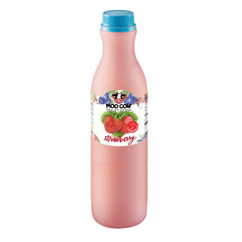 Moo Cow Yogurt Drink Strawberry XL (1,000ml)